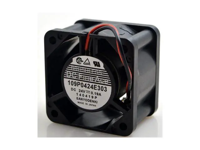 Alt view image 2 of 4 - 1pcs 109P0424E303 4028 4cm 4 cm 24V 0.19A large wind frequency converter fan