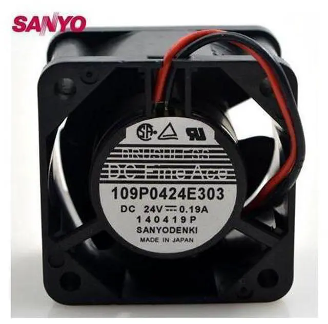Main image of 1pcs 109P0424E303 4028 4cm 4 cm 24V 0.19A large wind frequency converter fan