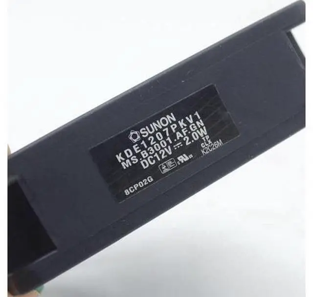 Alt view image 3 of 6 - KDE1207PKV1 7020 70x70x20mm 7cm 12V 2.0W speed measuring projector fan