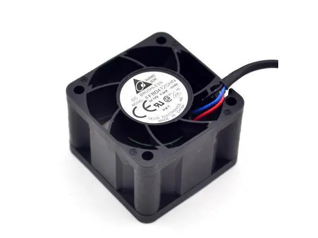 Alt view image 5 of 6 - 1pcs FFB0412SHN-ROO 4cm 4028 0.6A fan speed stall alarm servers 40*40*28mm