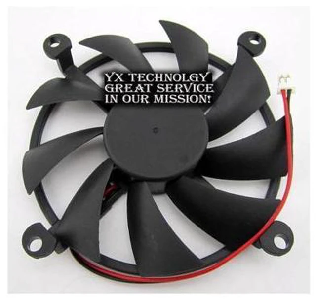 Alt view image 2 of 3 - video card fanNew HD6790 HD6790 HD6850 12V Graphics card fan Diameter 87mm
