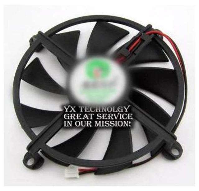 Alt view image 3 of 3 - video card fanNew HD6790 HD6790 HD6850 12V Graphics card fan Diameter 87mm