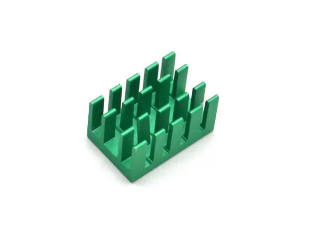 Alt view image 2 of 4 - 50pcs 19*13*11MM aluminum heat sink is suitable for use with computer graphics CPU chip memory