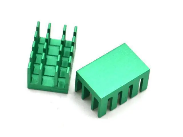 Alt view image 4 of 4 - 50pcs 19*13*11MM aluminum heat sink is suitable for use with computer graphics CPU chip memory