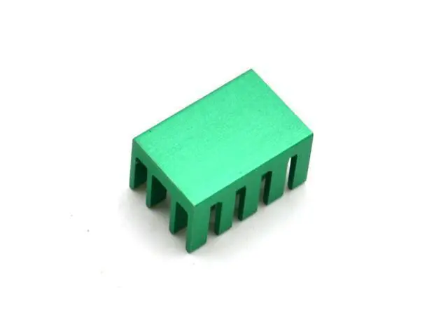 Alt view image 3 of 4 - 50pcs 19*13*11MM aluminum heat sink is suitable for use with computer graphics CPU chip memory
