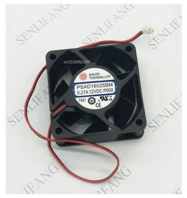 Main image of THERMALLOY PSAD16025BM DC12V 0.27A S9 two-wire converter fan