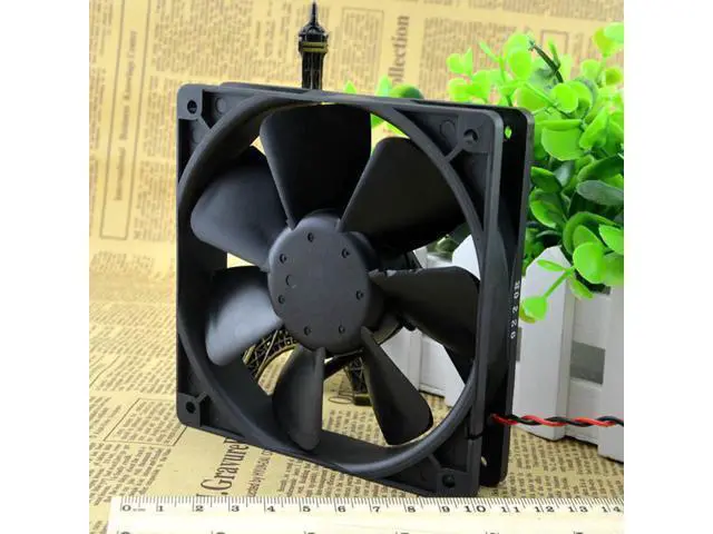 Alt view image 2 of 2 - NANILUO Original for Sensflow WFC1212B 12cm dual ball bearing 12025 thermostat Silent Chassis Fan