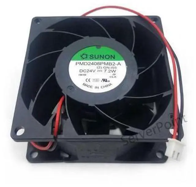 Main image of PMD2408PMB2-A DC 24v 7.2w cpu cooler heatsink axial Cooling Fans 8038 80x80x38mm 8cm 80mm
