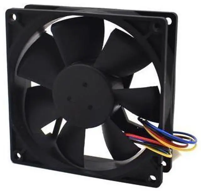 Alt view image 6 of 6 - 1pcs Delta AUB0912VH 9cm 90mm 90*90*25MM 9225 DC 12V 0.60A 4-pin pwm computer cpu cooling fans