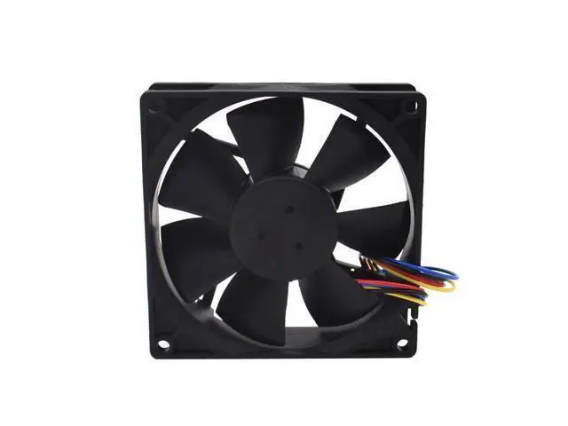 Alt view image 5 of 6 - 1pcs Delta AUB0912VH 9cm 90mm 90*90*25MM 9225 DC 12V 0.60A 4-pin pwm computer cpu cooling fans