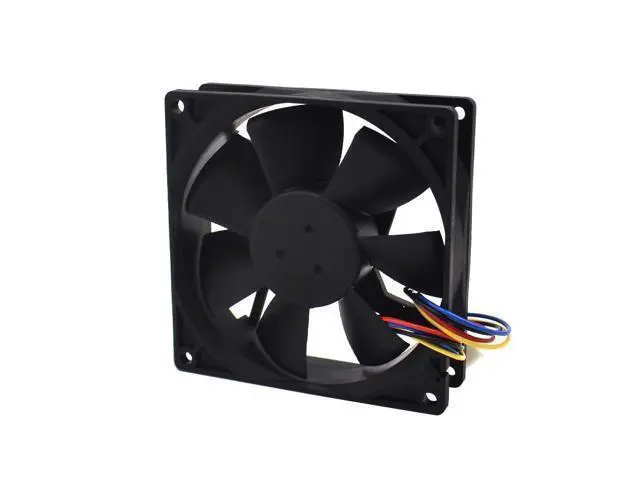 Alt view image 6 of 6 - 1pcs Delta AUB0912VH 9cm 90mm 90*90*25MM 9225 DC 12V 0.60A 4-pin pwm computer cpu cooling fans