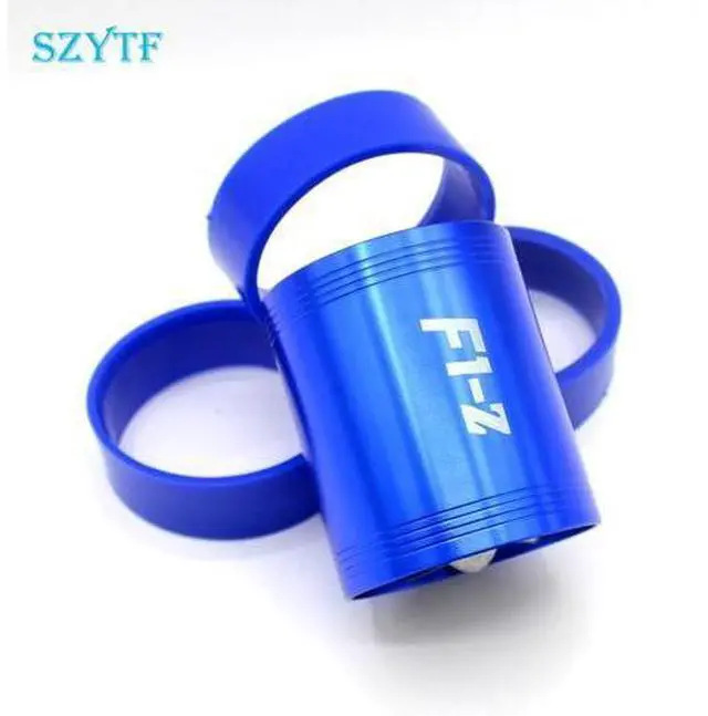 Main image of F1-Z Supercharger Turbo Air Intake Fuel Saver Fan w/ Double Propeller - Blue high quality