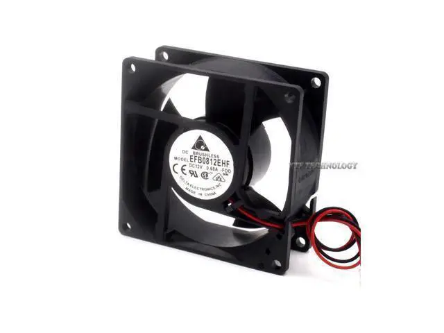 Alt view image 2 of 6 - original Dree The new Delta EFB0812EHF -F00 12V 0.68A 8CM 8032 server fans