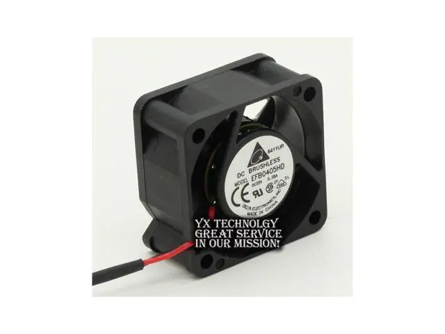 Alt view image 2 of 6 - New and Original Taiwan EFB0405HD 4020 5V 0.38A server fans for Delta 40*40*20mm