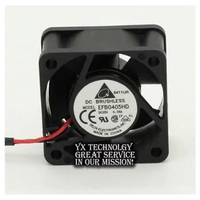 Main image of New and Original Taiwan EFB0405HD 4020 5V 0.38A server fans for Delta 40*40*20mm