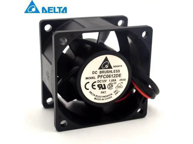 Main image of Delta New PFC0612DE 1.68A DC 12V 1.68AP \/ N: 5A809-05 P \/ N: PFC061 server fans for 60*60*38mm