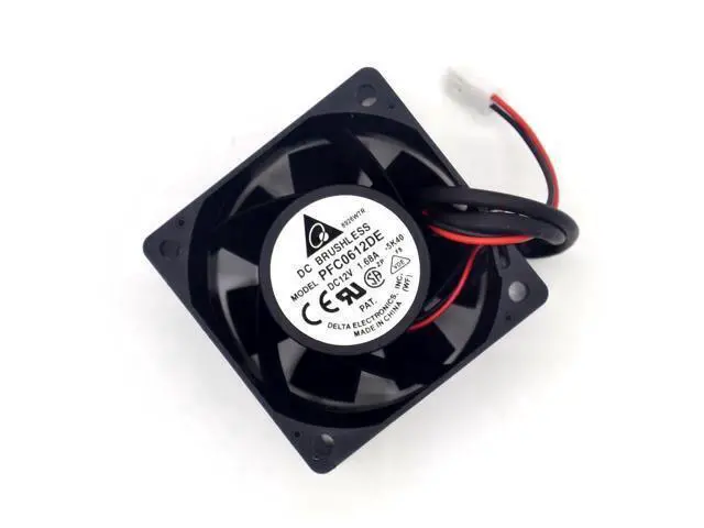 Alt view image 5 of 6 - Delta New PFC0612DE 1.68A DC 12V 1.68AP \/ N: 5A809-05 P \/ N: PFC061 server fans for 60*60*38mm