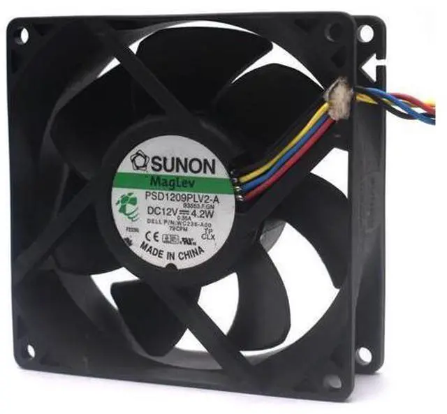 Alt view image 4 of 4 - PSD1209PLV2-A 9cm 12V 4.2W 9232 Hydraulic bearing server fans High- quality 92*92*32mm