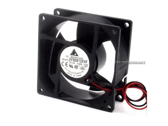 Alt view image 2 of 6 - Dree The Delta EFB0812EHF -F00 12V 0.68A 8CM 8032 server fans
