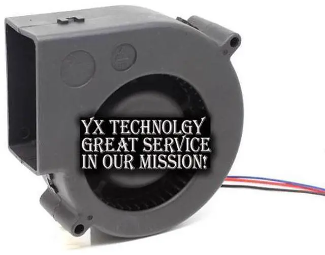 Alt view image 4 of 5 - 2pcs Special units 100 BFB1012H-FOO hole 1.2A Gale dual ball bearing Turbo-fans