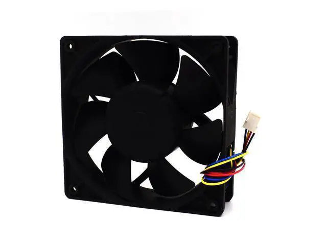 Alt view image 4 of 4 - shuipping Delta AFB1212HHE 12038 4-wire PWM intelligent temperature control 12V 0.7A120x120x38MM