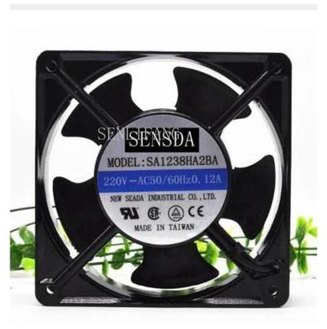 Main image of AC 220V FAN SA1238HA2BA 12038 12mm axial cooling fan