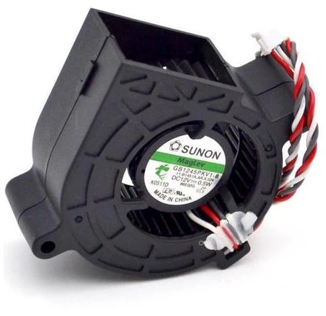 Main image of fan blower turbofan GB1245PKV1-8 12V0.5W cooling fan