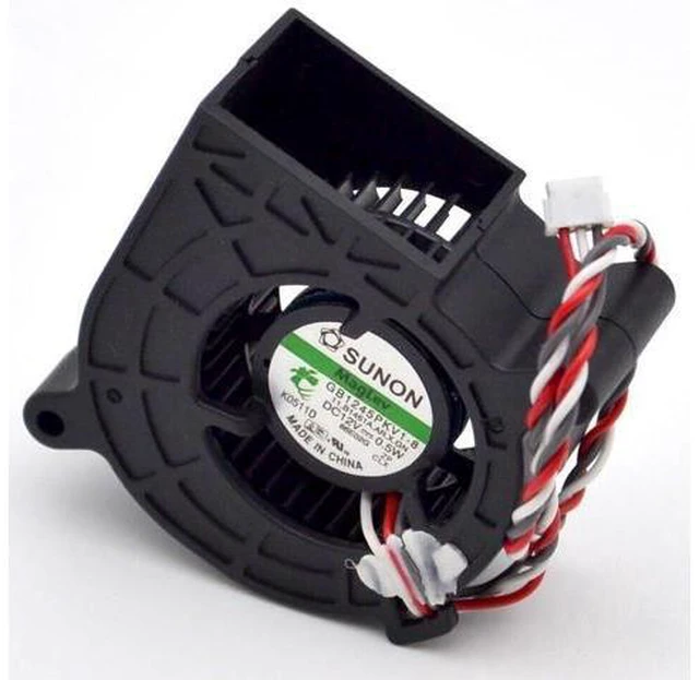 Alt view image 2 of 6 - fan blower turbofan GB1245PKV1-8 12V0.5W cooling fan