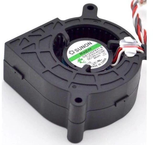 Alt view image 6 of 6 - fan blower turbofan GB1245PKV1-8 12V0.5W cooling fan