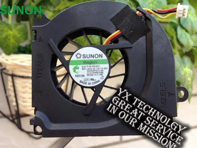 Main image of SUNON laptop cooling fan 630M 640M HC437