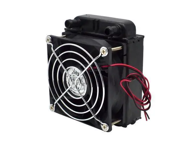 Alt view image 2 of 6 - 1pcs 80mm aluminium radiator fan included water cooling
