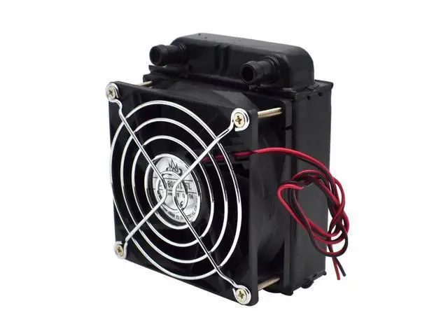 Alt view image 2 of 6 - 1pcs 80mm aluminium radiator fan included water cooling