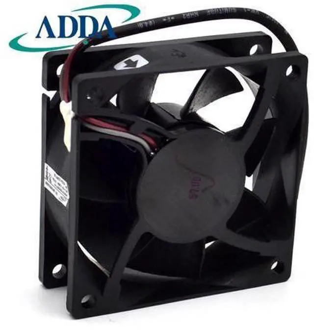 Alt view image 3 of 6 - ADDA 7025 7cm AD07012DB257300 12V CPU fan cooling