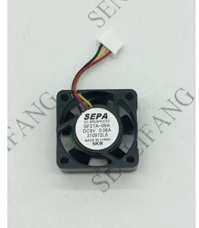 Main image of For sepa sf27a-09a 9v 0.06a 3010 silent 3 line cooling fan