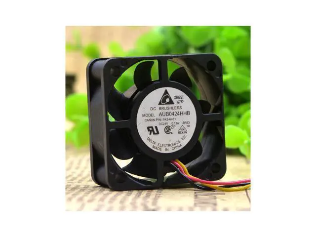 Alt view image 3 of 5 - AUB0424HHB 40154cm 24V 0.13a 3 lines silent cooling fan