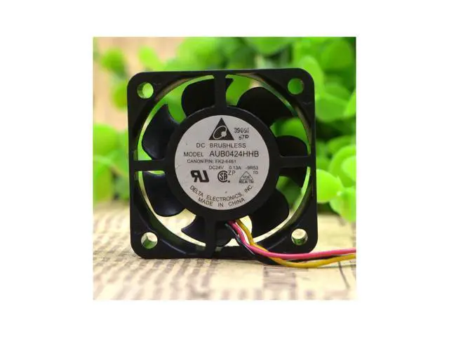 Alt view image 2 of 5 - AUB0424HHB 40154cm 24V 0.13a 3 lines silent cooling fan