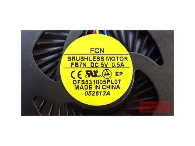 Alt view image 4 of 4 - FOR HP ProBook 4340S 4341S laptop CPU Cooling Fan