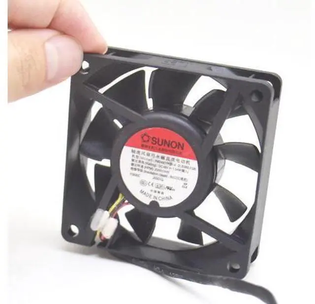 Alt view image 4 of 5 - 1pcs PMD4807PKB1-A DC 48V 1.54W DC Cooling Fan 7cm