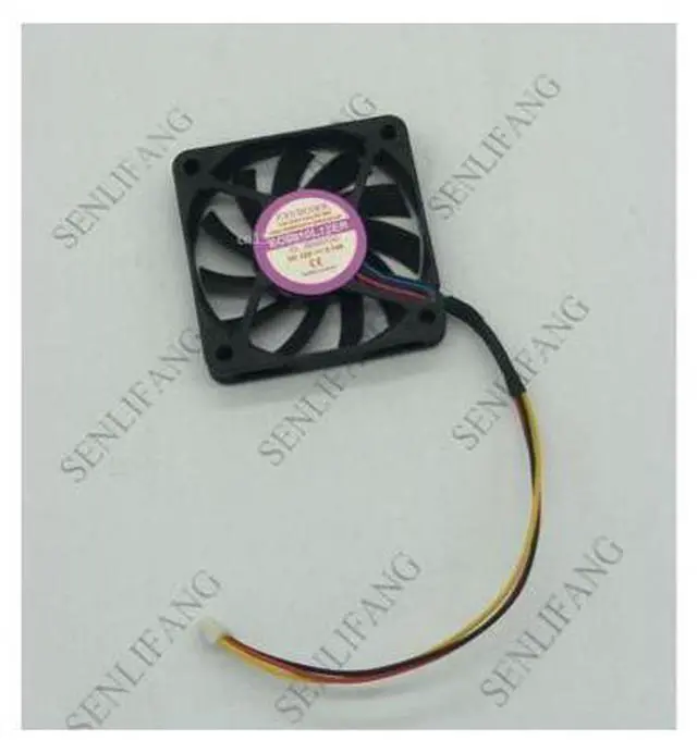 Main image of EC6010L12ER 12V 0.14A 60*60*10mm Cooling Fan 3LINE