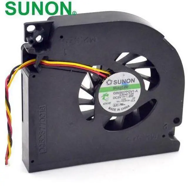 Main image of 1000 V1000 fan CPU fan GB0507PGV1-A YD615 DC5V 1.6W