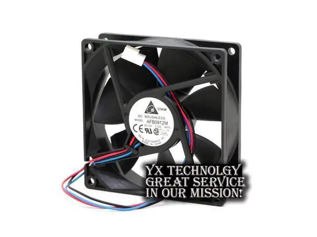 Alt view image 3 of 6 - Delta AFB0912M 9025 9CM 12V 0.20A fan speed 90*90*25mm