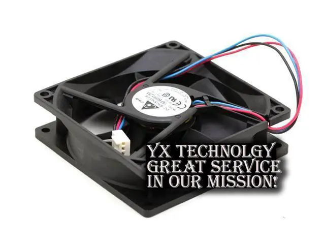 Alt view image 6 of 6 - Delta AFB0912M 9025 9CM 12V 0.20A fan speed 90*90*25mm