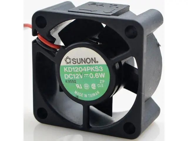 Alt view image 2 of 4 - 1pcs SUNON 4CM 4020 12V KD1204PKS3 2 line heat sink fan
