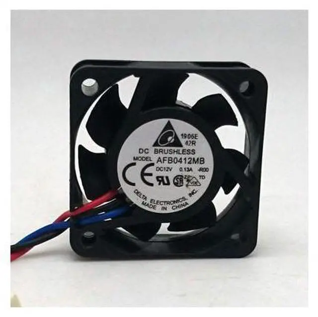 Main image of For Delta 4CM AFB0412MB 4015 12V 0.13A 3 Line Mute CPU Fan