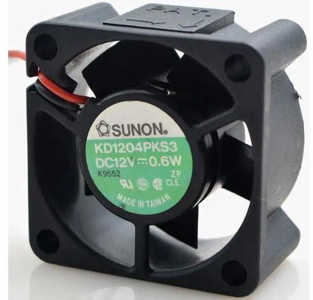 Alt view image 2 of 4 - 1pcs SUNON 4CM 4020 12V KD1204PKS3 2 line heat sink fan