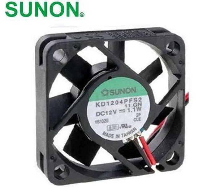 Main image of KD1204PFS2, 11.GN DC 12V 1.1W, 40x40x10mm Server Square fan