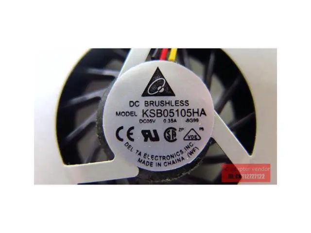 Alt view image 5 of 5 - FOR Fujitsu Amilo L1310 laptop CPU fan T6010F05HD-A-C01