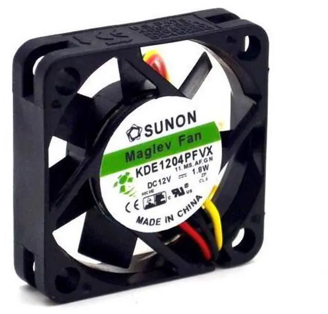 Main image of 1ocs 40*40*10 12V 1.8W KDE1204PFVX 4010 12v 3-wire fan