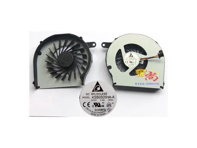 Alt view image 2 of 2 - New Replacement FOR HP Compaq Presario CQ62-a00 CPU fan