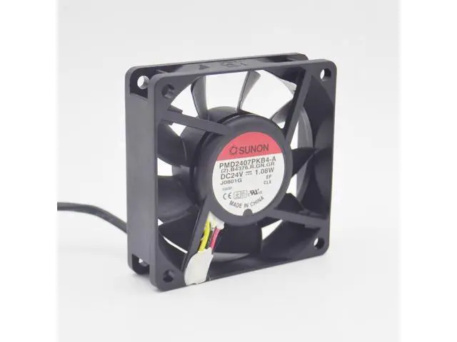 Alt view image 2 of 5 - 1pcs 7020 PMD2407PKB4-A 3-wire inverter fan 24V 1.08W
